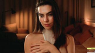 Thecherie topless white set before ice show