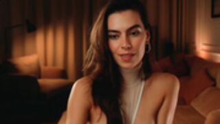 Thecherie topless white set before ice show