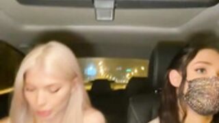 Julia pussy, tits suck and vi outside naked