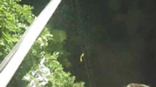 Ruri-and-Ruriboy flashing her tits in public