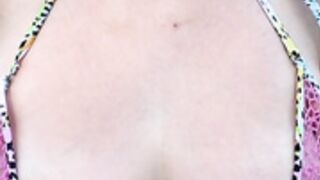 Christina Khalil - PPV Mesh Bikini