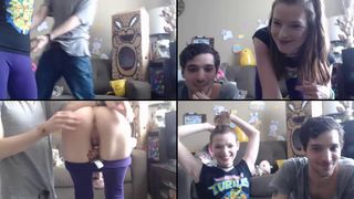 Fionnaandjimmy masturbate to orgasm twice and catch a multiple on second in cam recording 2017-04-17 203403