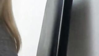 Public bathroom milking