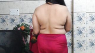 Mahimagicdolll saree striptease