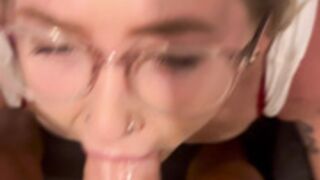 gracie.jjane sloppy blowjob cumshot