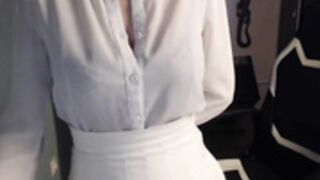 nikifoks tits out in public