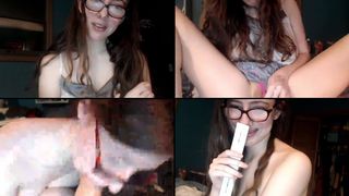 Amyrae fucking until she cums in cam recording 2017-04-15 123809