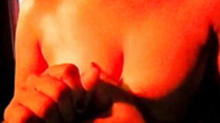 M0nicaa Flashes Her Natural Big Tits In Sexy Saree