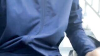 Mina-Mi Masturbating Pussy In The Public