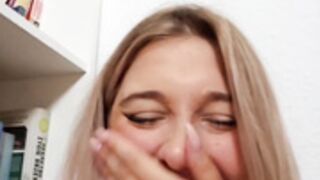 CherryAuroraa Squirt In Public Library