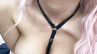 DaisyMayVIP OF Dildo And Straps Standing Orgasm