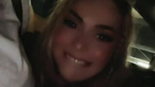 TheRealOliviaMae OF BG In Car BJ