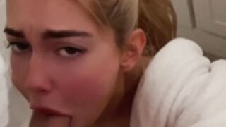 TheRealOliviaMae OF BG Bathroom Sex With Creampie