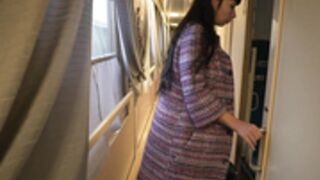 Naughty Lada OF In The Train