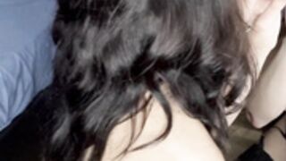 Marianacruzz OF Mirror Blowjob
