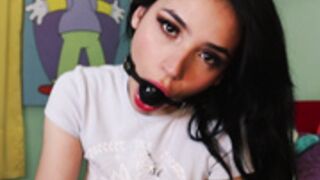 Marianacruzz OF Gagball Bouncing Ride