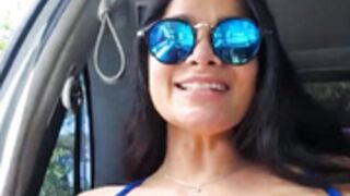 CataleyaRusso showing tits stranger