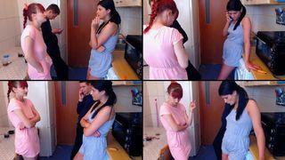 Pleasurecoupl3 big pink dildo and hitachi wand make me scream in pleasure in cam recording 2017-05-15 151035