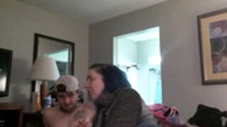 2 junkies going at it