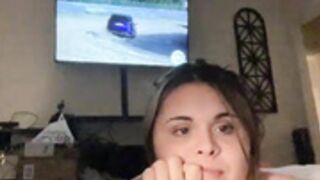 baby_peachcpl pegging and fucking