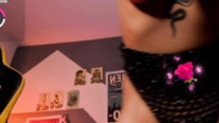 marcelinee__ puffy nipples, dildo play