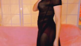 aprill_o_nill milf tease dance underwear stockings 3