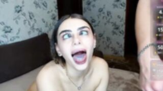 Kontikss cumshot and swallow