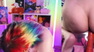 _Biscuitty cum and ahegao