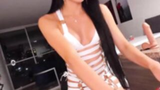 catalinaprincss stroking, cum