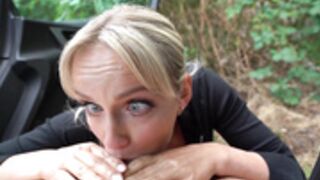 BaeBaeZoe Outdoor BJ Deepthroat Facial