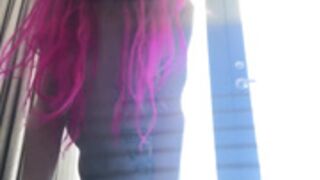 SerenaTV - Hard Rock Balcony Tease