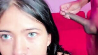 dirty_gabbie77 two cumshots together skinny bracces