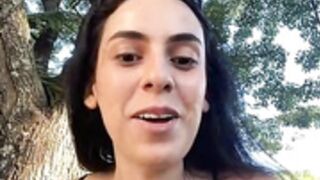 Morguissz showing pussy in public walk