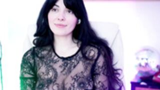 Katdreams transparent lingerie dance and tease preshow