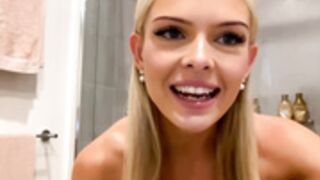 misha palmer - Giant dildo & Shower