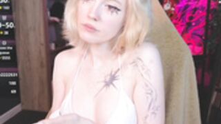Crackling_tati showing tits and making ahegao