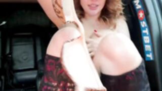 South_Carolina  Masturbate  and Squirt in car