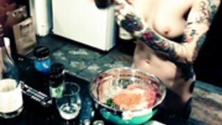 Joanna Angel - Meat and tits for dinner ;)