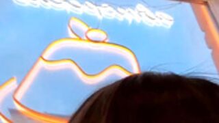 Sophie_avory pussy fingering in public bathroom