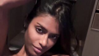 Annaceleste Wet Pussy Underneath Purple Robe