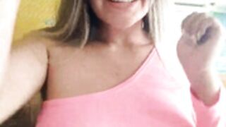 ALANA_69 shows everything in small restaurant