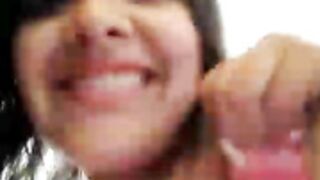 ALANA_69 shows everything in small restaurant