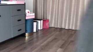 Annaceleste Green Lingerie Dildo Ride