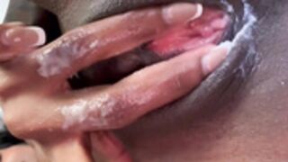 Annaceleste Creamy Pussy Fingering