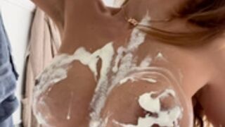 Ava Fiore - Cam with whipped cream