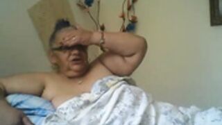 Grandma Strikes Silly BBW