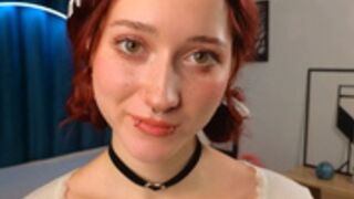 beatrixclayborne eye contact CUTE readhead