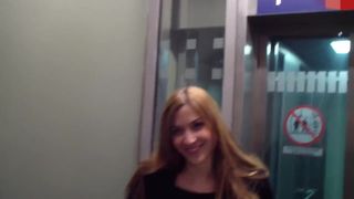 public facial clothed cumwalk