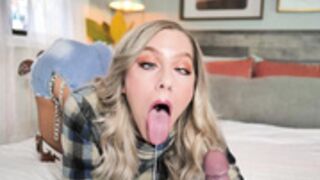 cowgirl thisisfuckingfun giving a blowjob