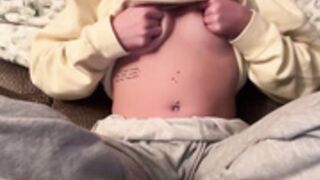 babyk101 boobs tease and ass flash